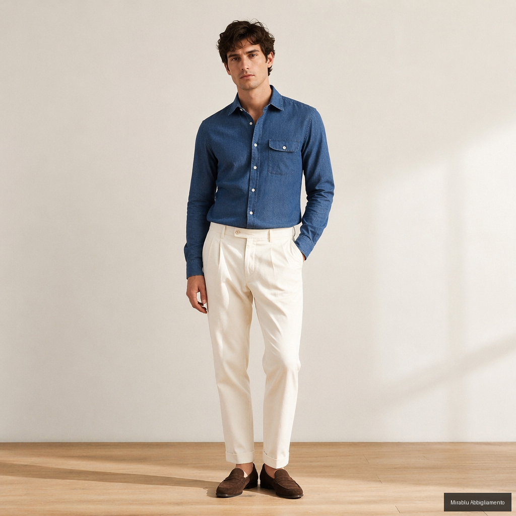 ALEA CAMICIA STBEN53LS_1572 COL. 20 - P/E 26 - AI 2