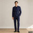 ALESSANDRO GILLES ABITO DOPPIO PETTO 4 BOTTONI A280P44142AGPE26 COL.BLUETTE - P/E 26 - AI 1