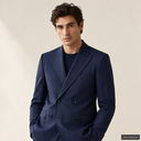 ALESSANDRO GILLES ABITO DOPPIO PETTO 4 BOTTONI A280P44142AGPE26 COL.BLUETTE - P/E 26